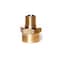 Steelman 3/8" Male to 1/4" Male NPT Brass Reducer Fitting for Pneumatic Hoses 75075-IND - alternate 3